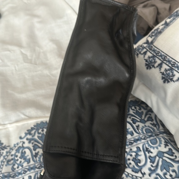 Cole Haan black leather 14 by 14” leather bag gorgeous - Picture 11 of 15